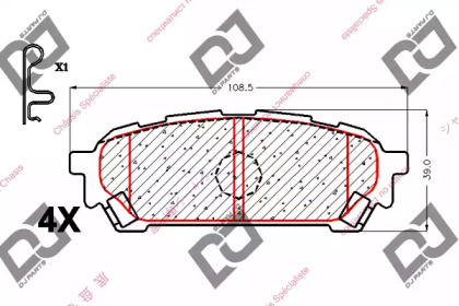 DJ PARTS BP1837